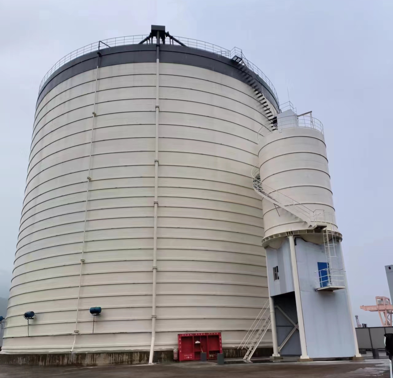 巢湖10万吨水泥钢板库