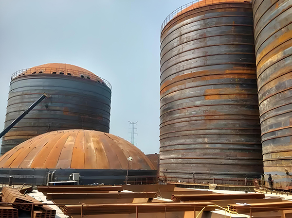 巢湖焦粉钢板仓